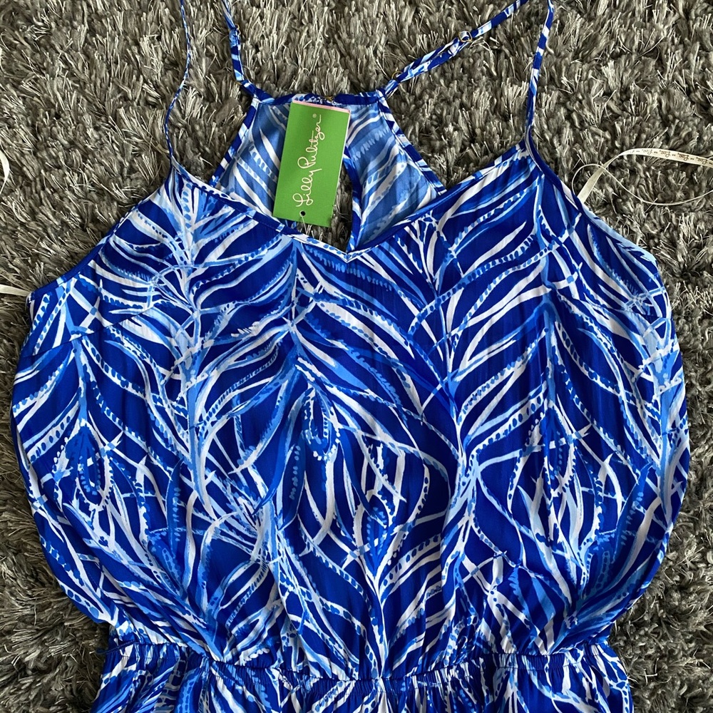 NWT Lilly Pulitzer Halter Jumpsuit